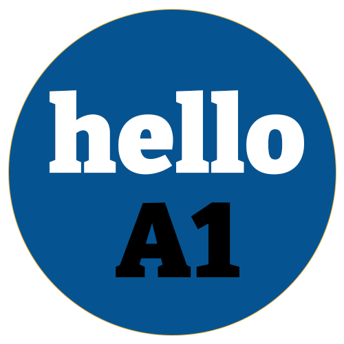 Hello - english A1